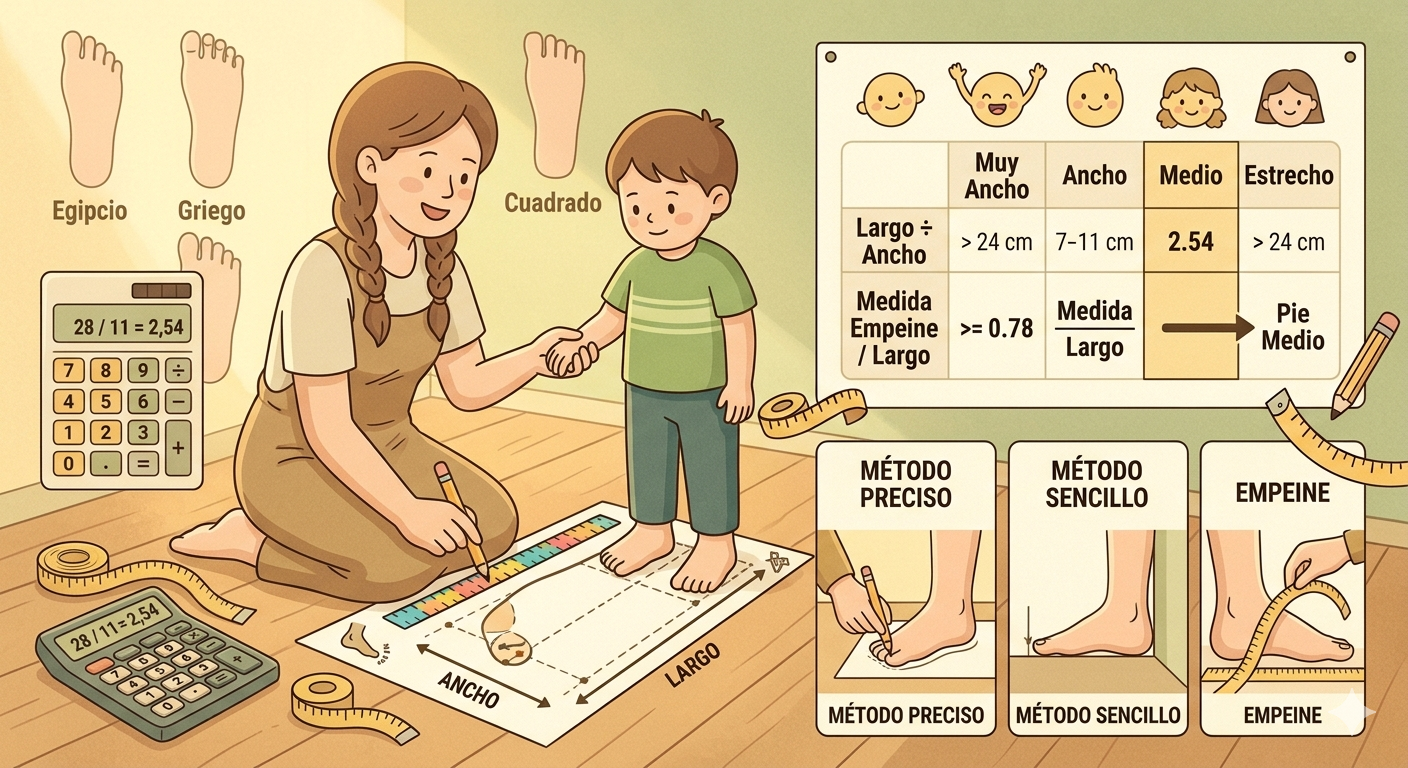 Cómo medir el pie correctamente y elegir la talla perfecta