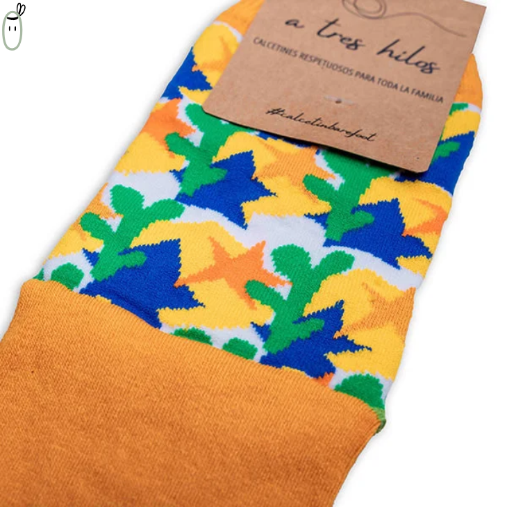 Calcetines Barefoot "Chupinazo" de A tres hilos
