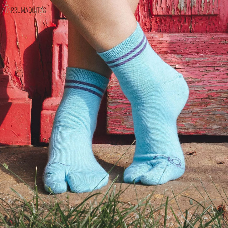 Calcetines Barefoot "Cielo" de A tres hilos
