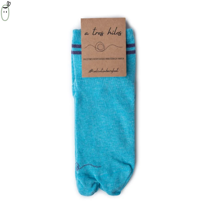 Calcetines Barefoot "Cielo" de A tres hilos