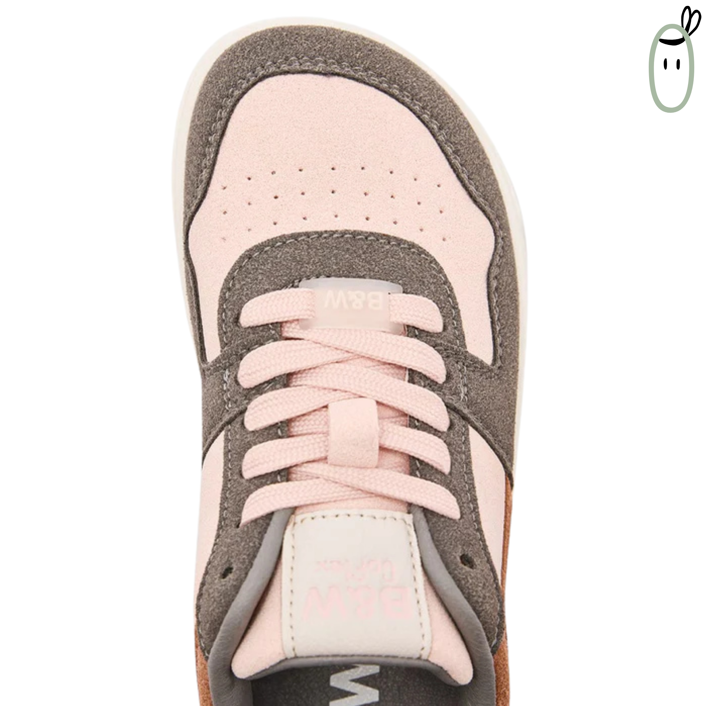 Zapatillas Respetuosas Multicolor Rosa de B&W GoFlex