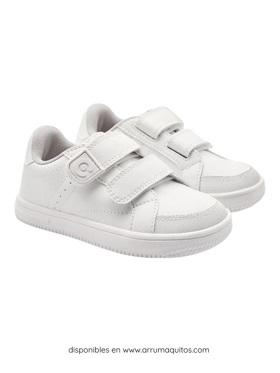 Deportivas respetuosas Colegiales Blancas de Conguitos GoFlex