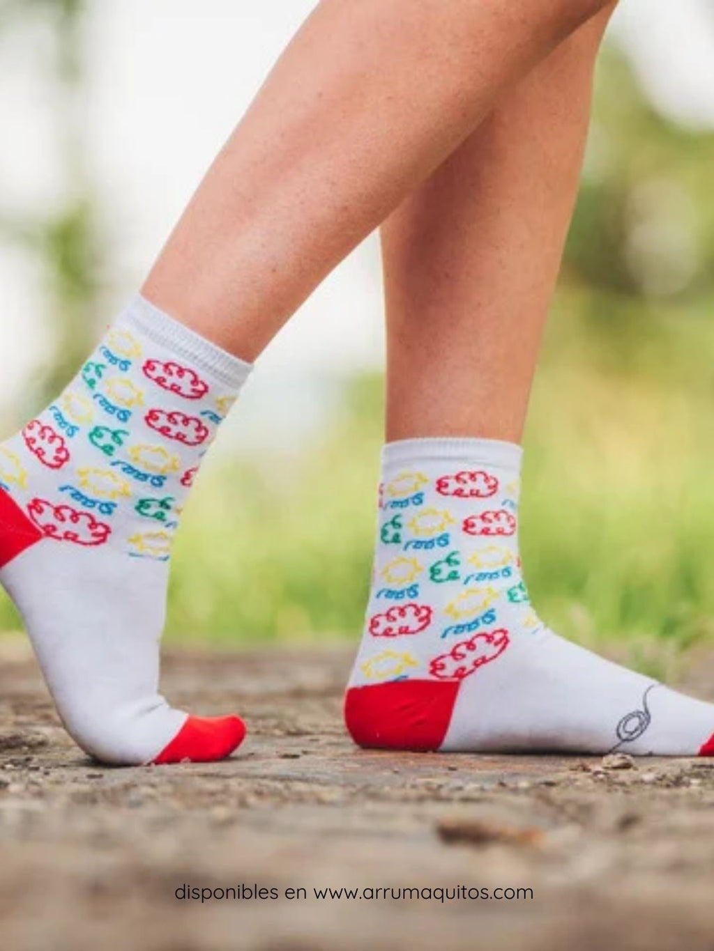 Calcetines Barefoot "Tormenta de Verano" de a Tres Hilos