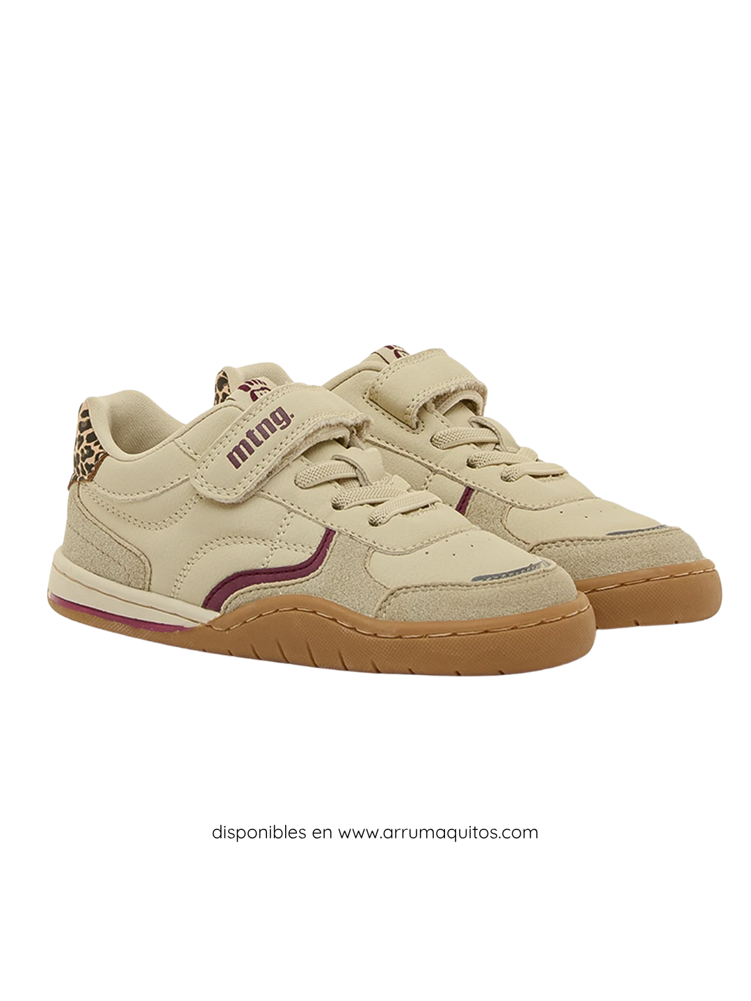 Zapatillas Barefoot Infantiles Mustang Free 49096 Crema