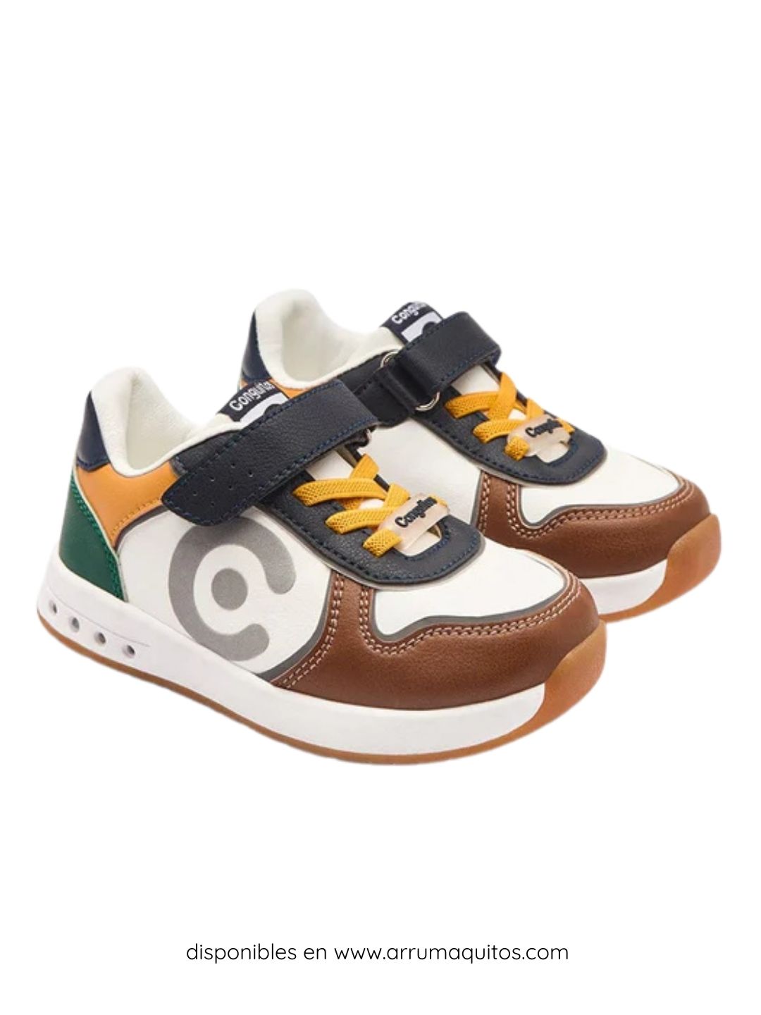 Sneakers Respetuosas Multi con Luces de Conguitos GoFlex