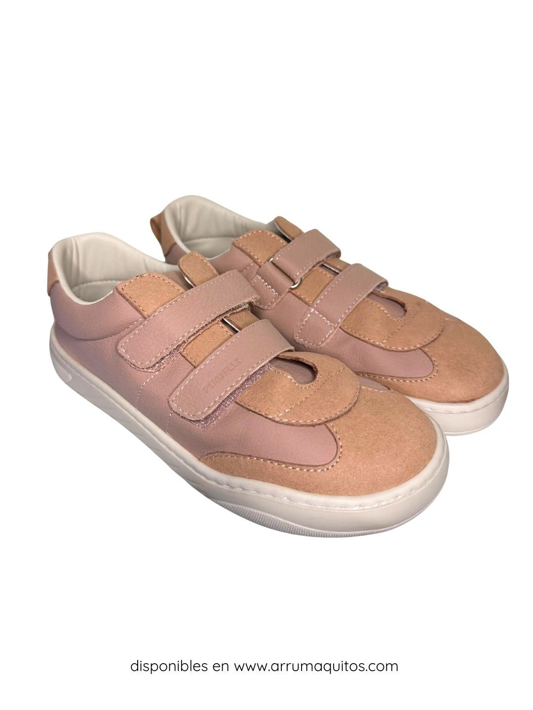 Zapatillas barefoot de piel Davinci Pink de Piruflex