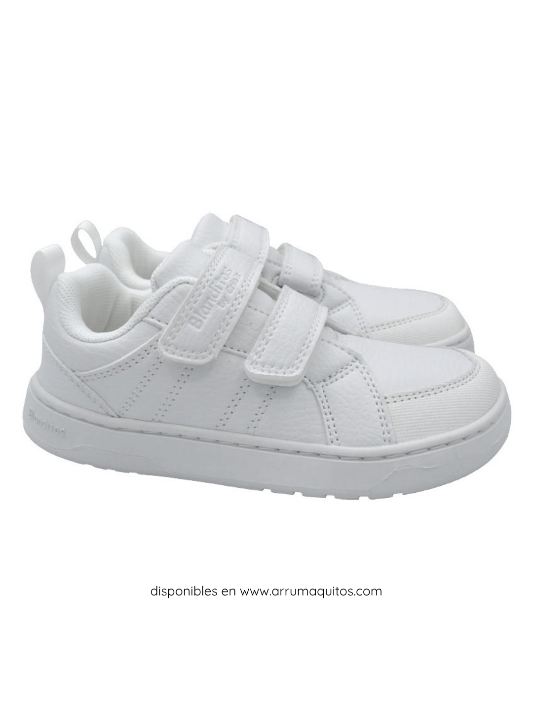 Deportivas Respetuosas Colegiales Aneto Blanco Blanditos by Crio's