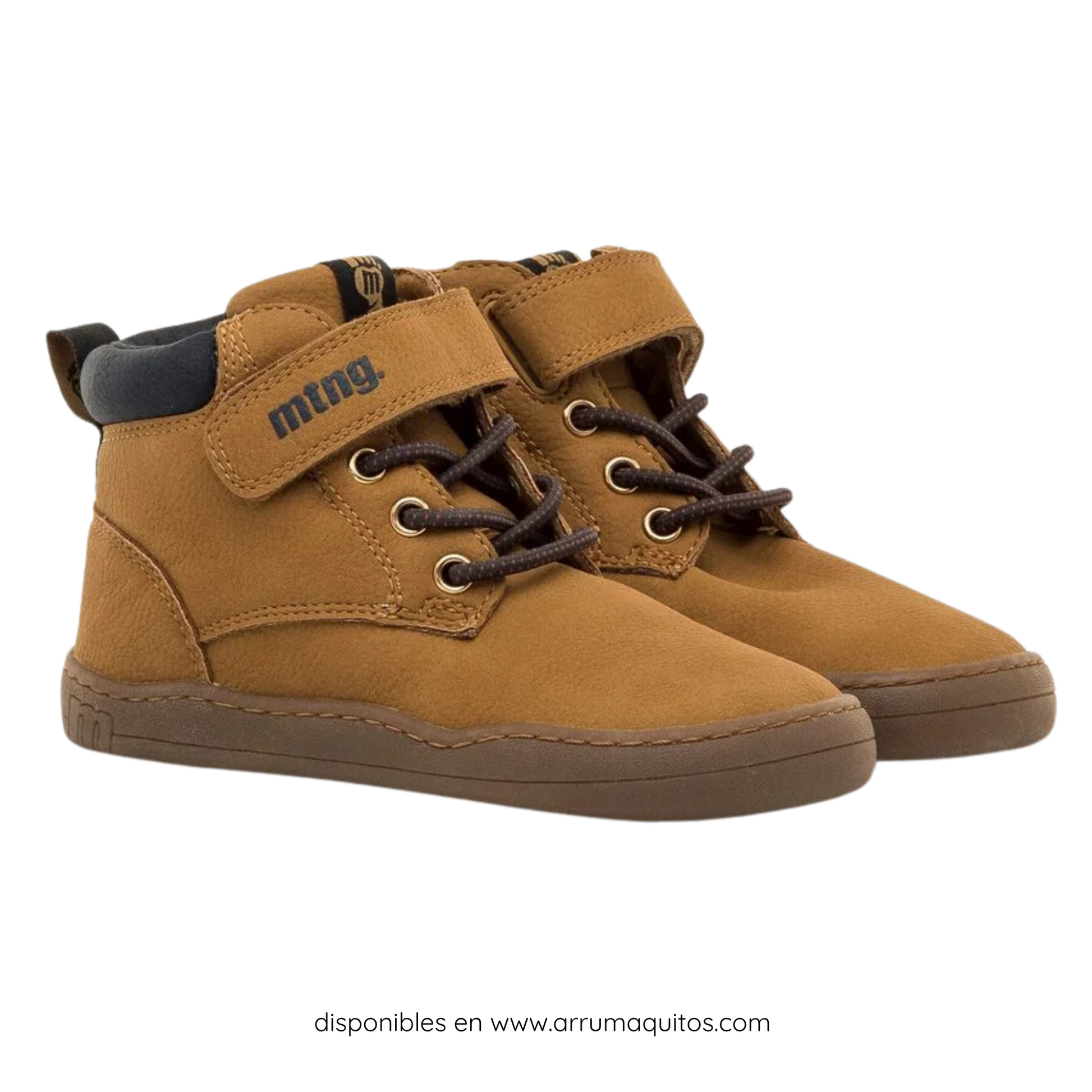 Camel Vegan Barefoot Boots by Mustang Free