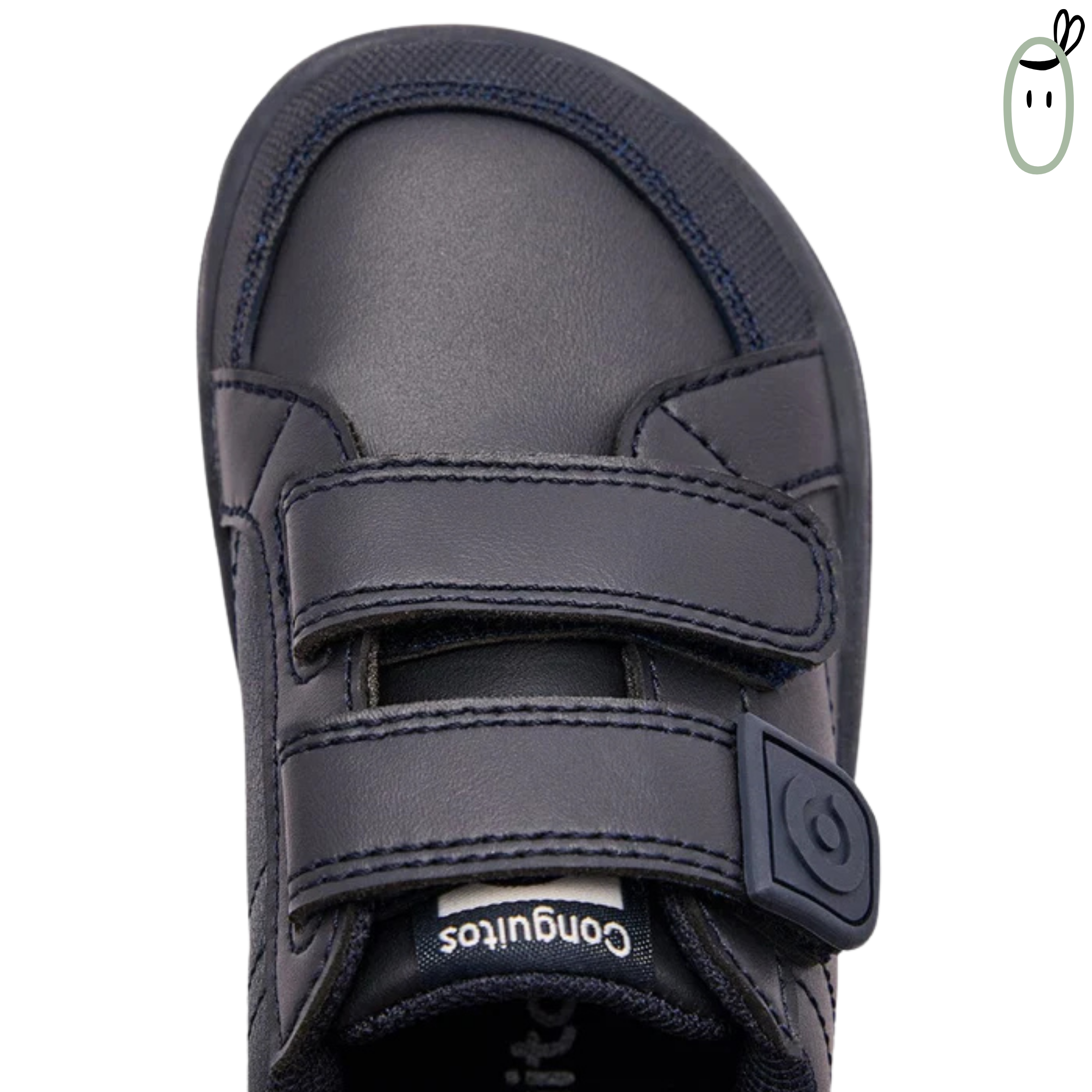 Deportivas barefoot Colegiales Azul Marino de Conguitos GoFlex