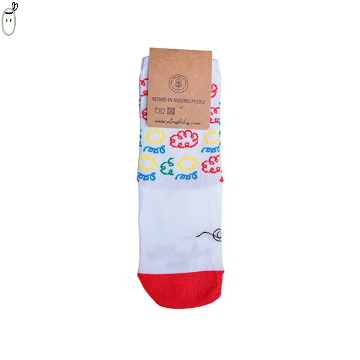 Calcetines Barefoot "Tormenta de Verano" de A tres hilos