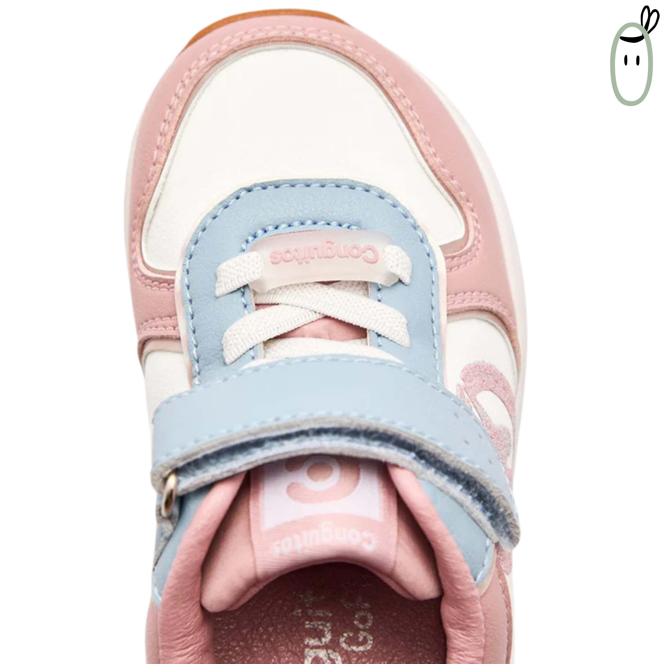 Sneakers Respetuosas Unicornio con Luces de Conguitos GoFlex