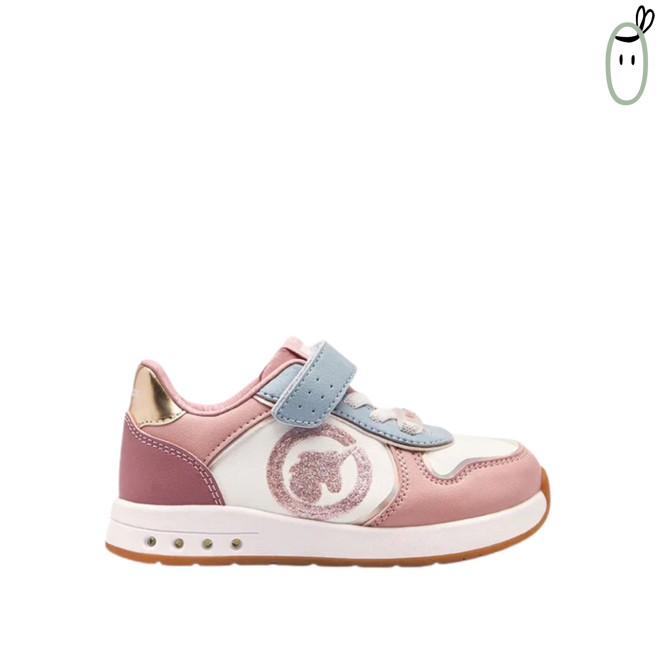 Sneakers Respetuosas Unicornio con Luces de Conguitos GoFlex