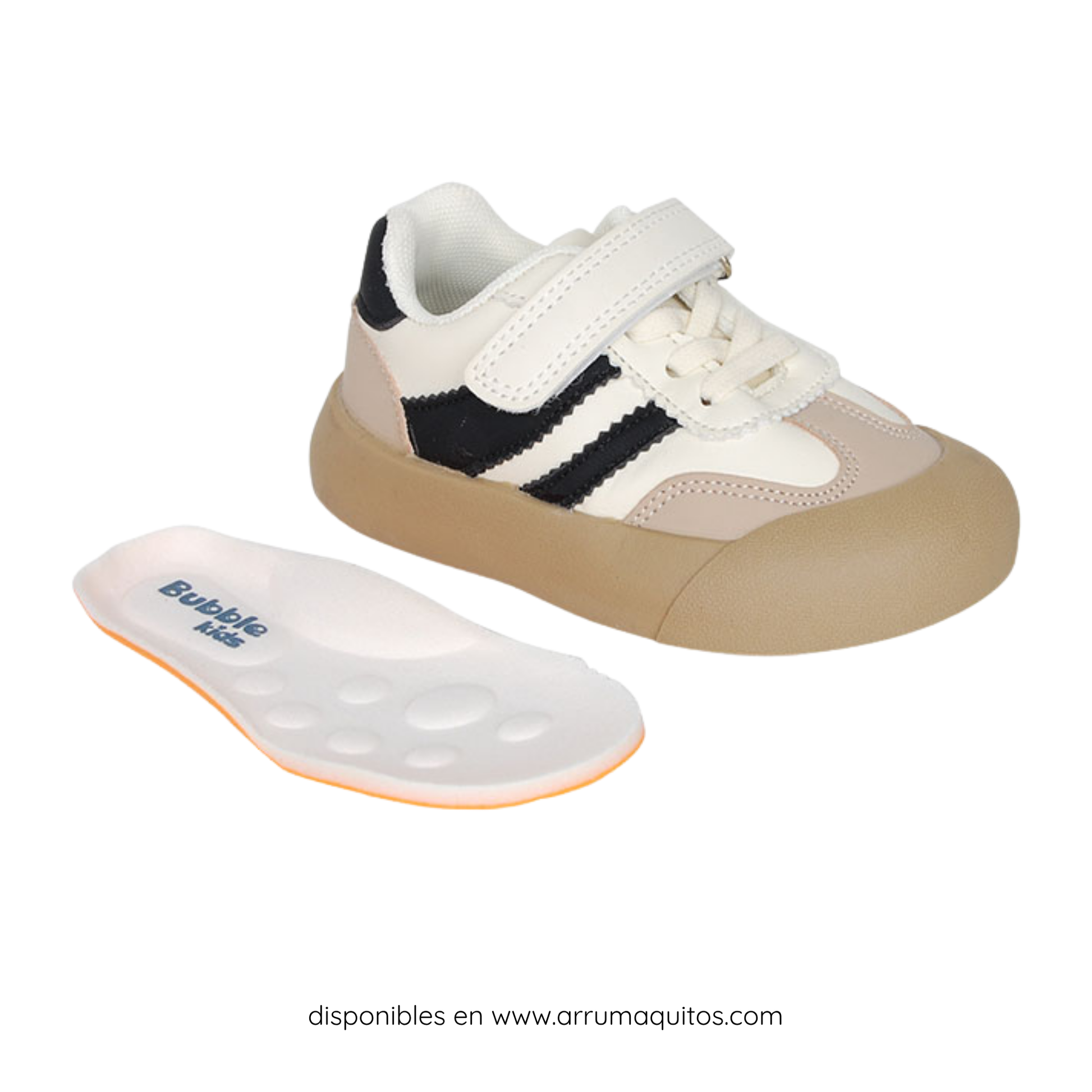 Deportivas Respetuosas Todoterreno C1491 Negras De Bubble Kids