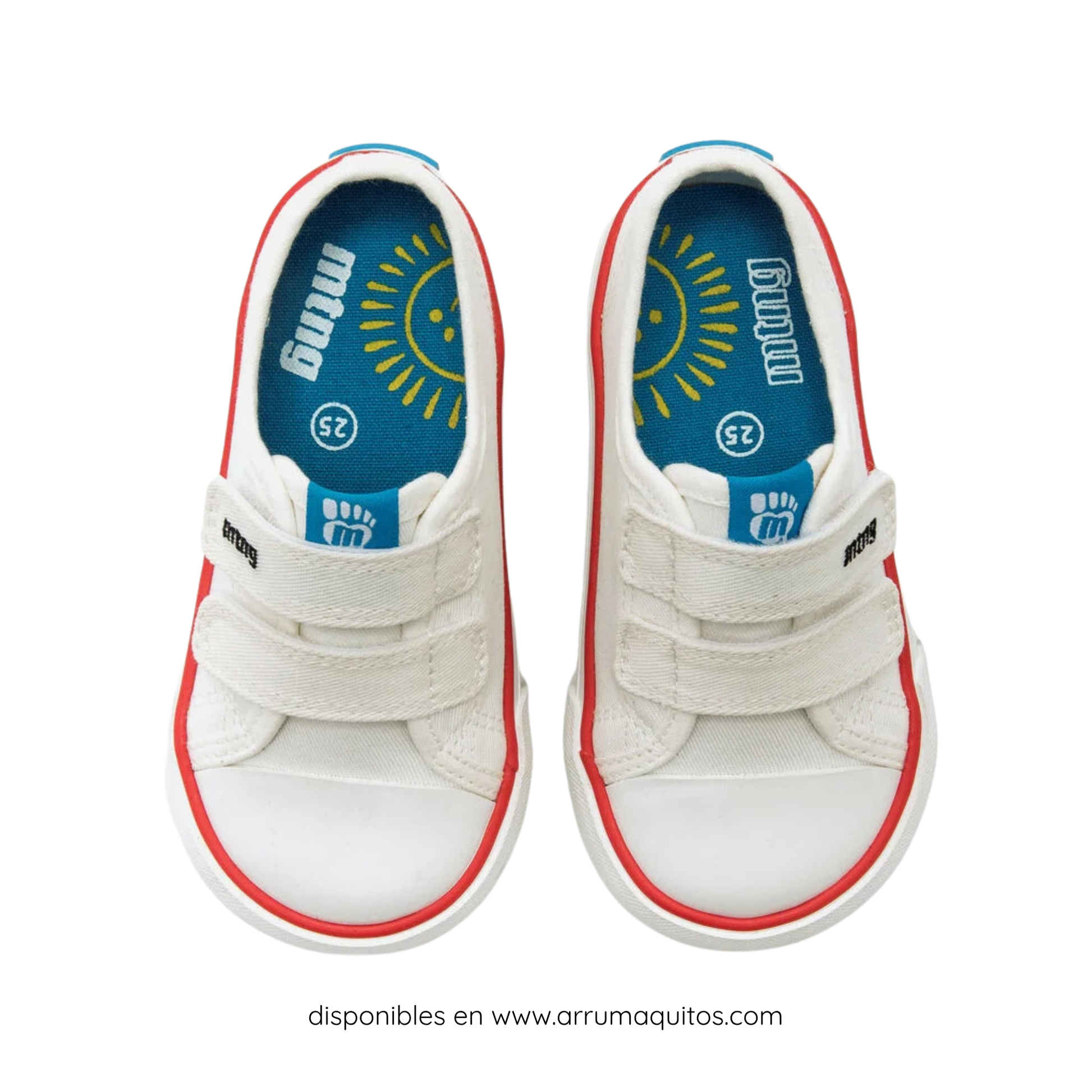 Zapatillas de Lona Barefoot De Diario 49049-C45305 Blancas Free Niño De Mustang