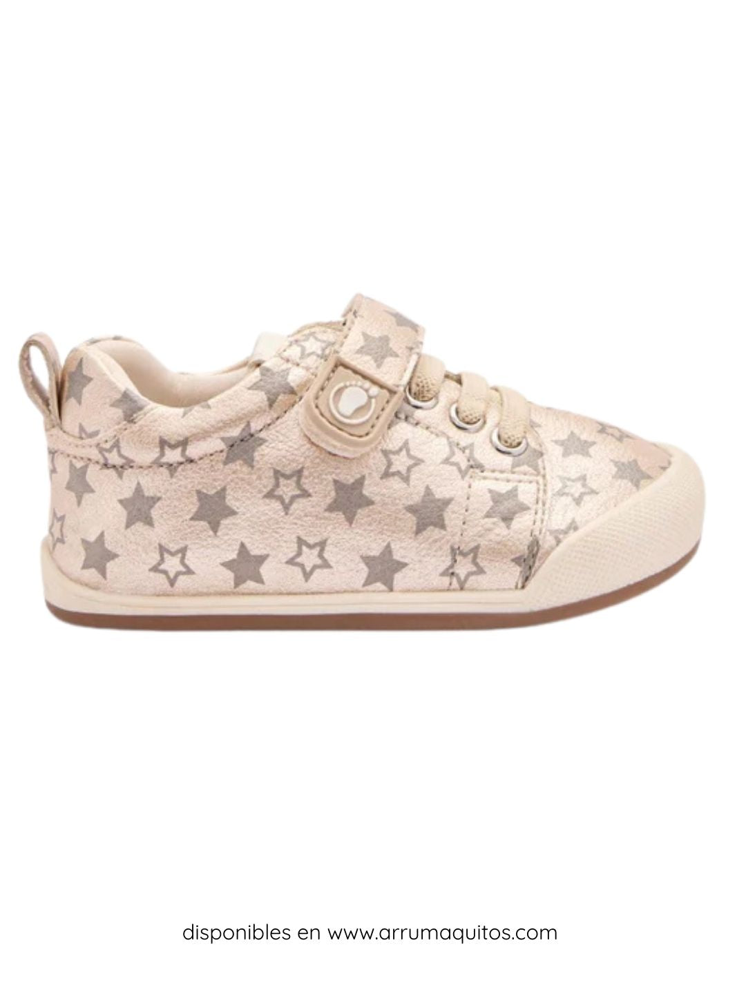 Sneakers barefoot Estrellas Doradas de Tecnobaby