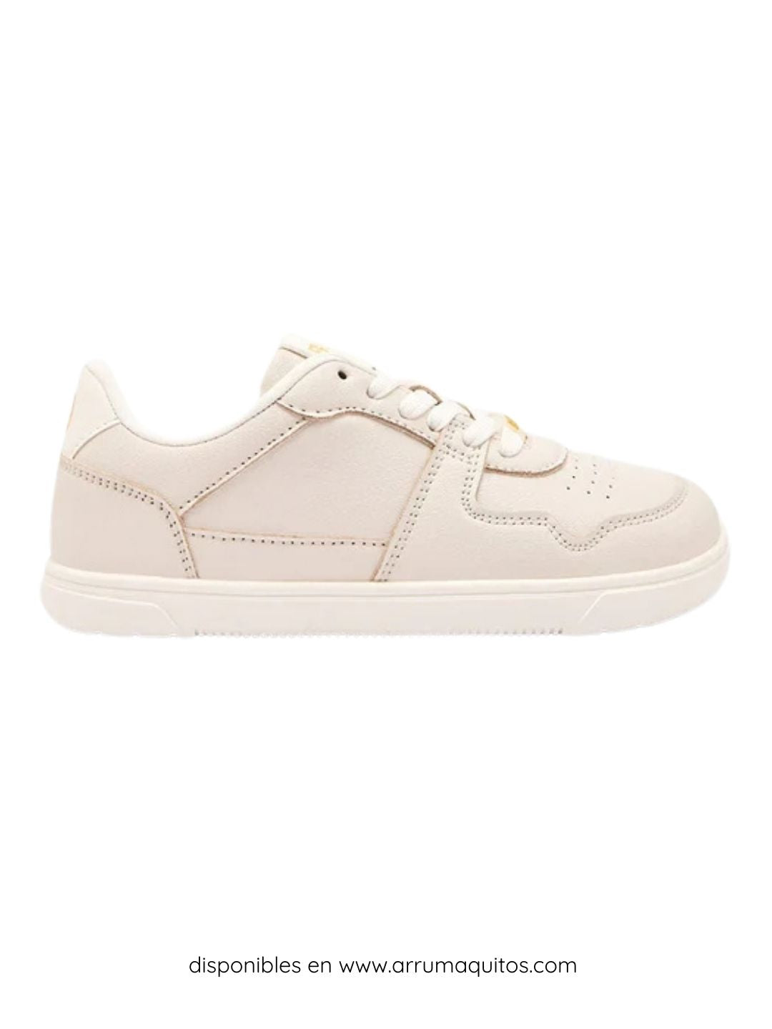 B&amp;W GoFlex Beige Low-Top Sneakers