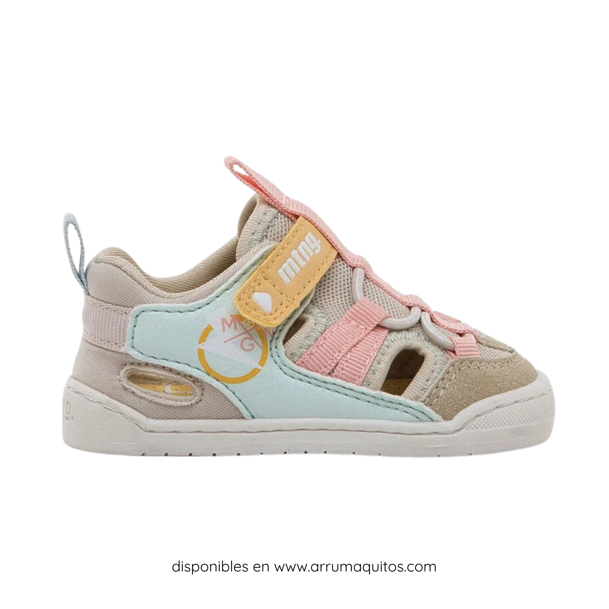Sandalias Barefoot Primeros Pasos Verano 48908-C59335 Free Baby De Mustang