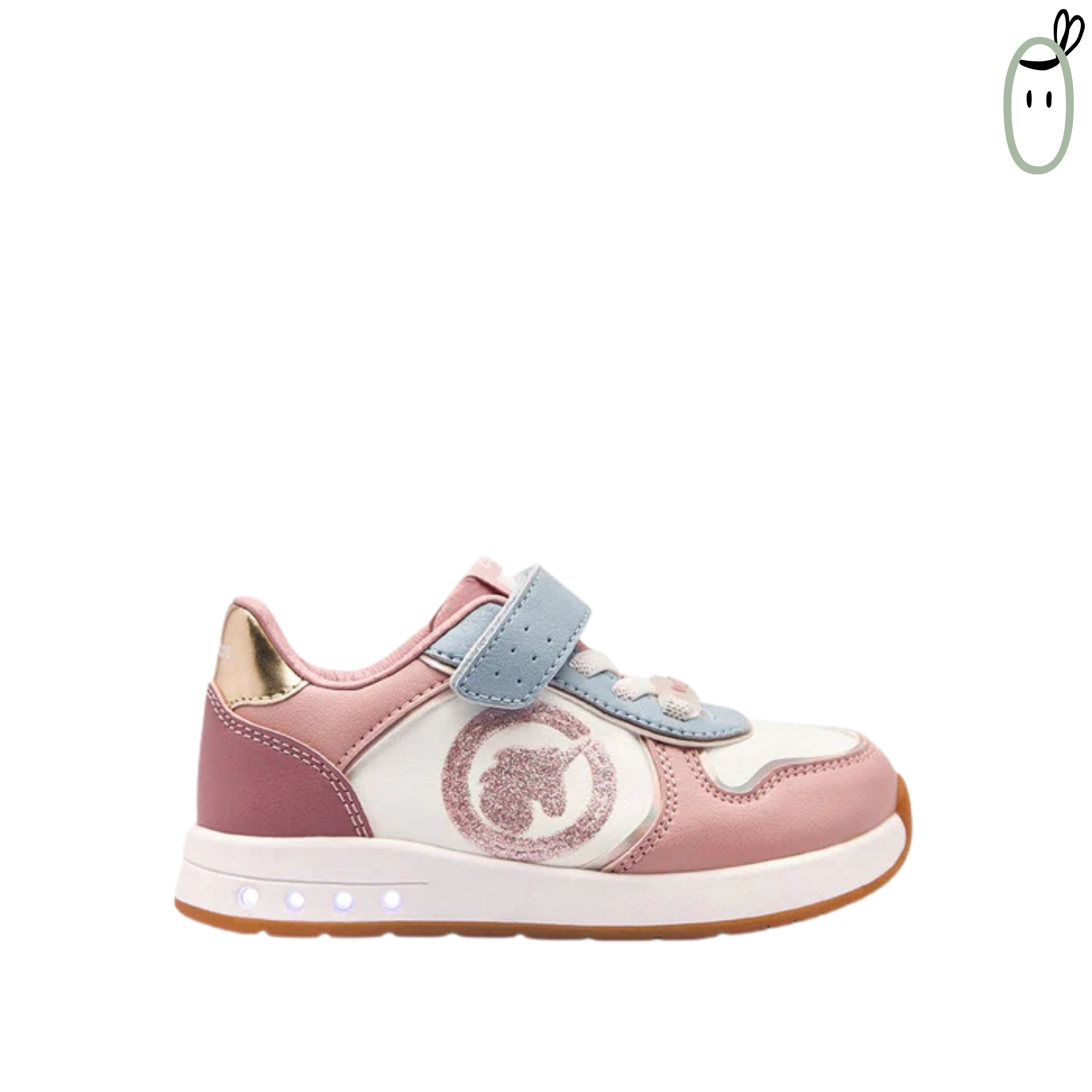 Sneakers Respetuosas Unicornio con Luces de Conguitos GoFlex