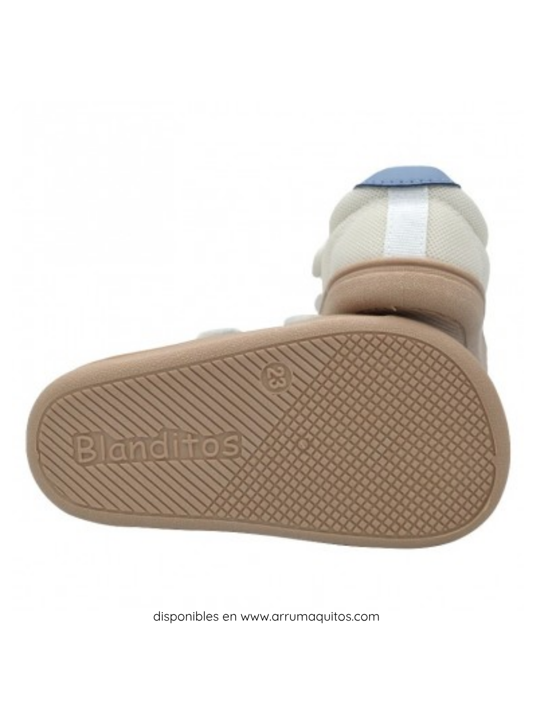 Deportivas Respetuosas Blanditos Guppy Blanco y Azul