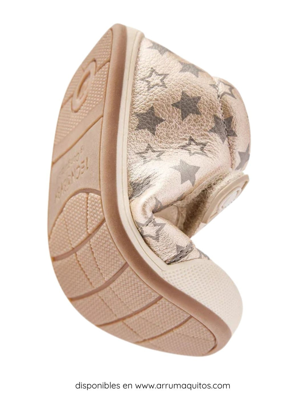 Sneakers barefoot Estrellas Doradas de Tecnobaby