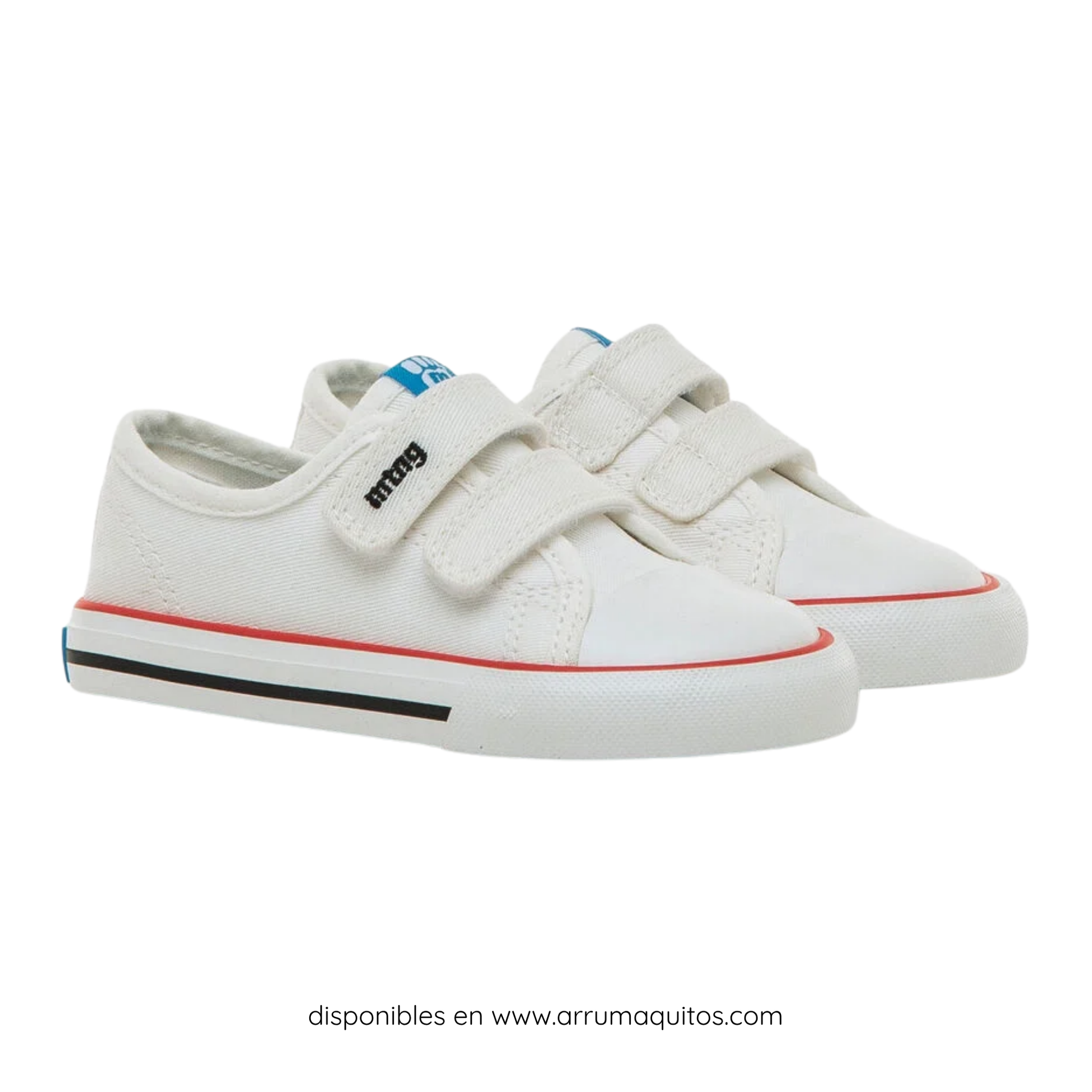 Zapatillas de Lona Barefoot De Diario 49049-C45305 Blancas Free Niño De Mustang