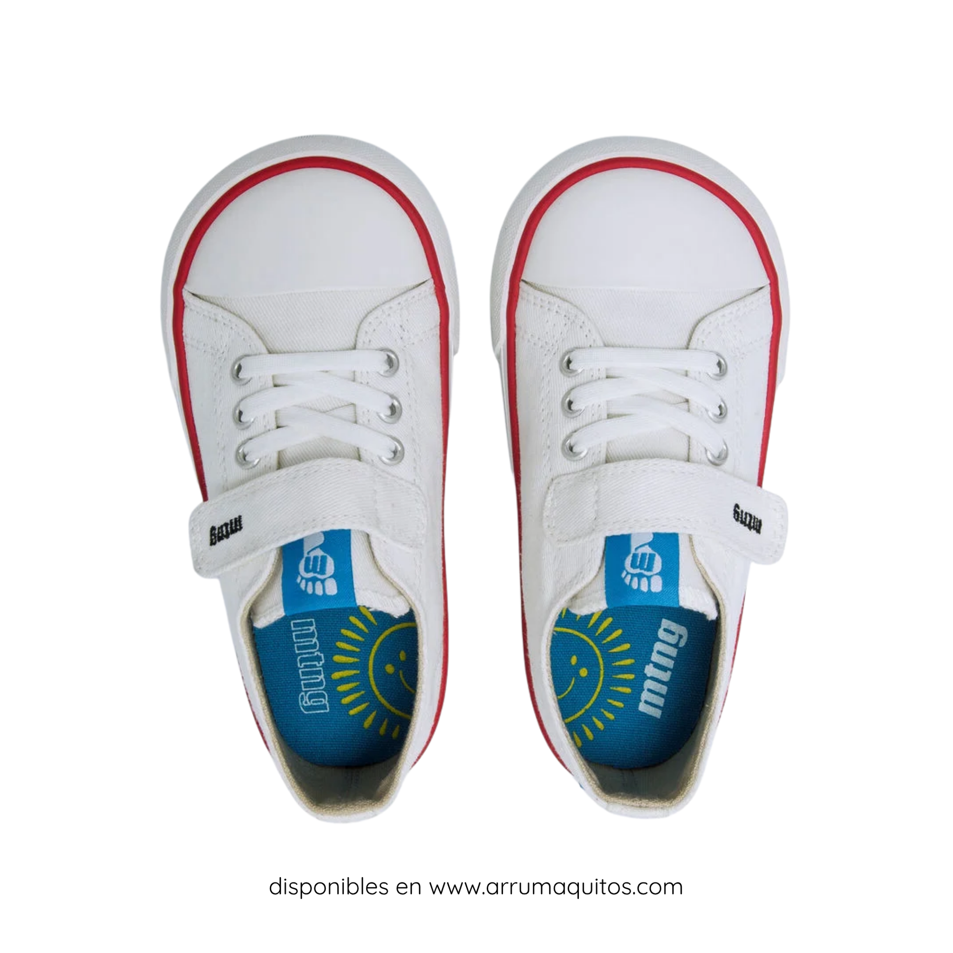 Zapatillas De Lona Barefoot De Diario 49065-C45305 Blancas Free De Mustang