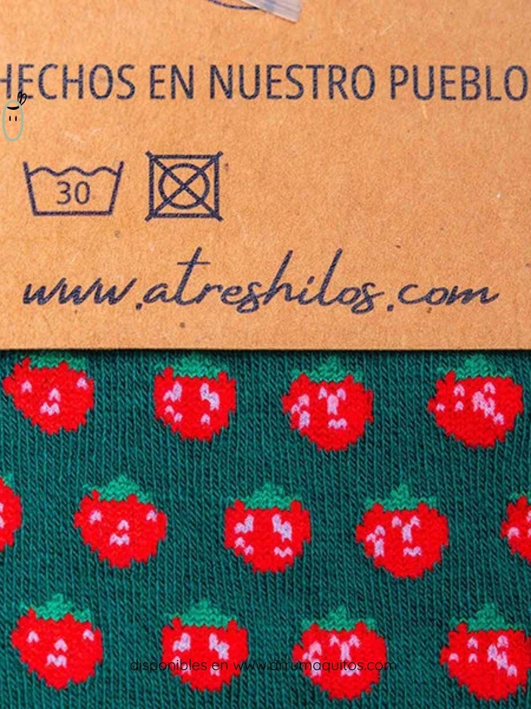 Calcetines Barefoot "Merienda en los Pinos" de a Tres Hilos