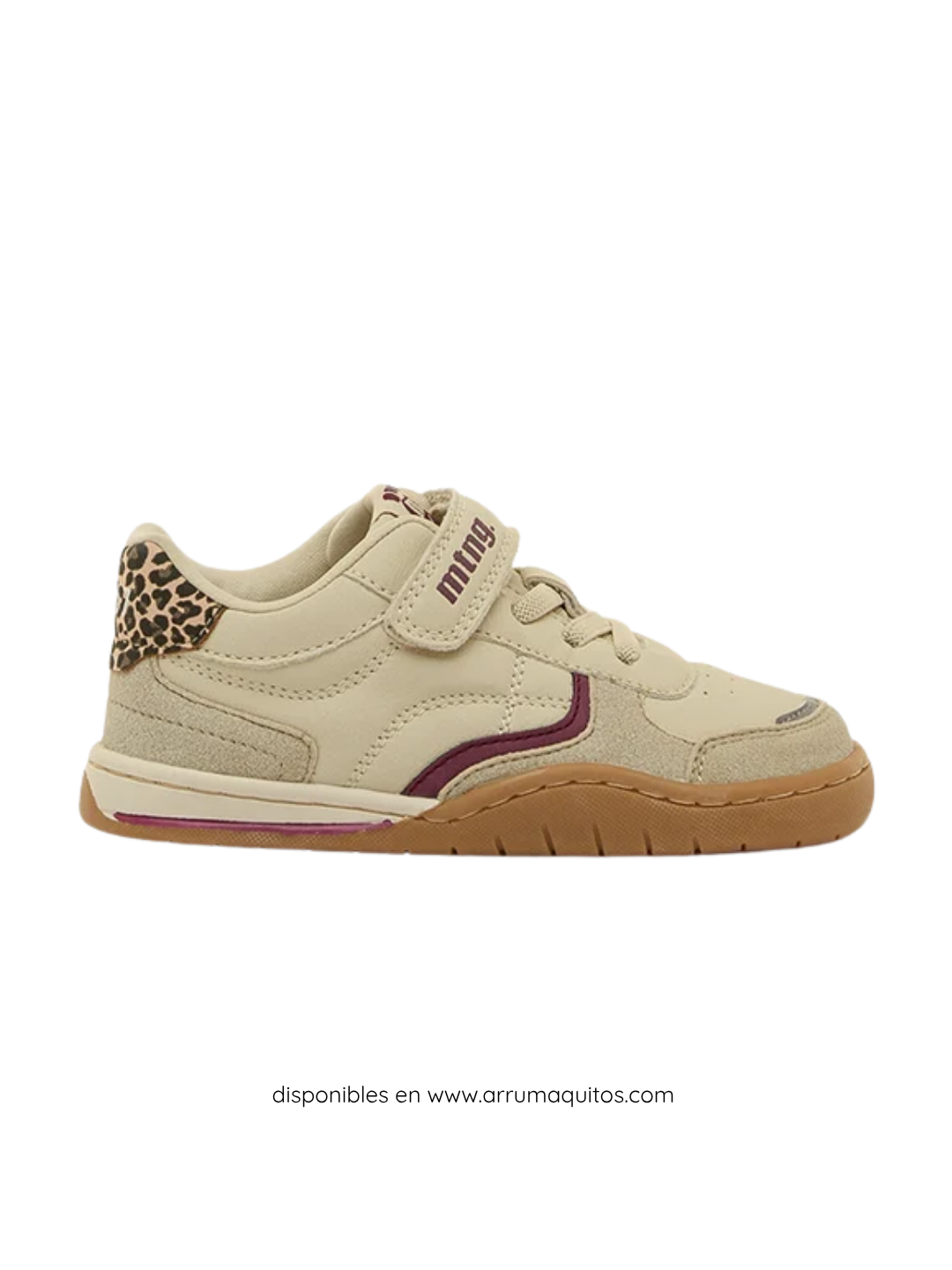Zapatillas Barefoot Infantiles Mustang Free 49096 Crema