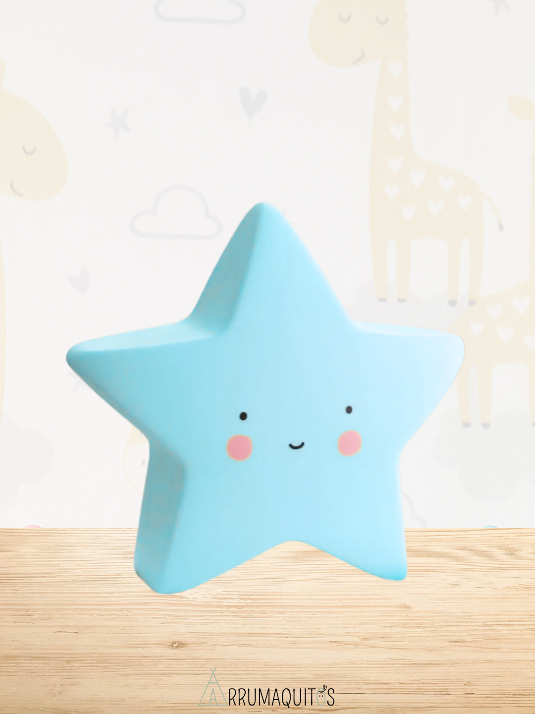 Lámpara personalizada estrella