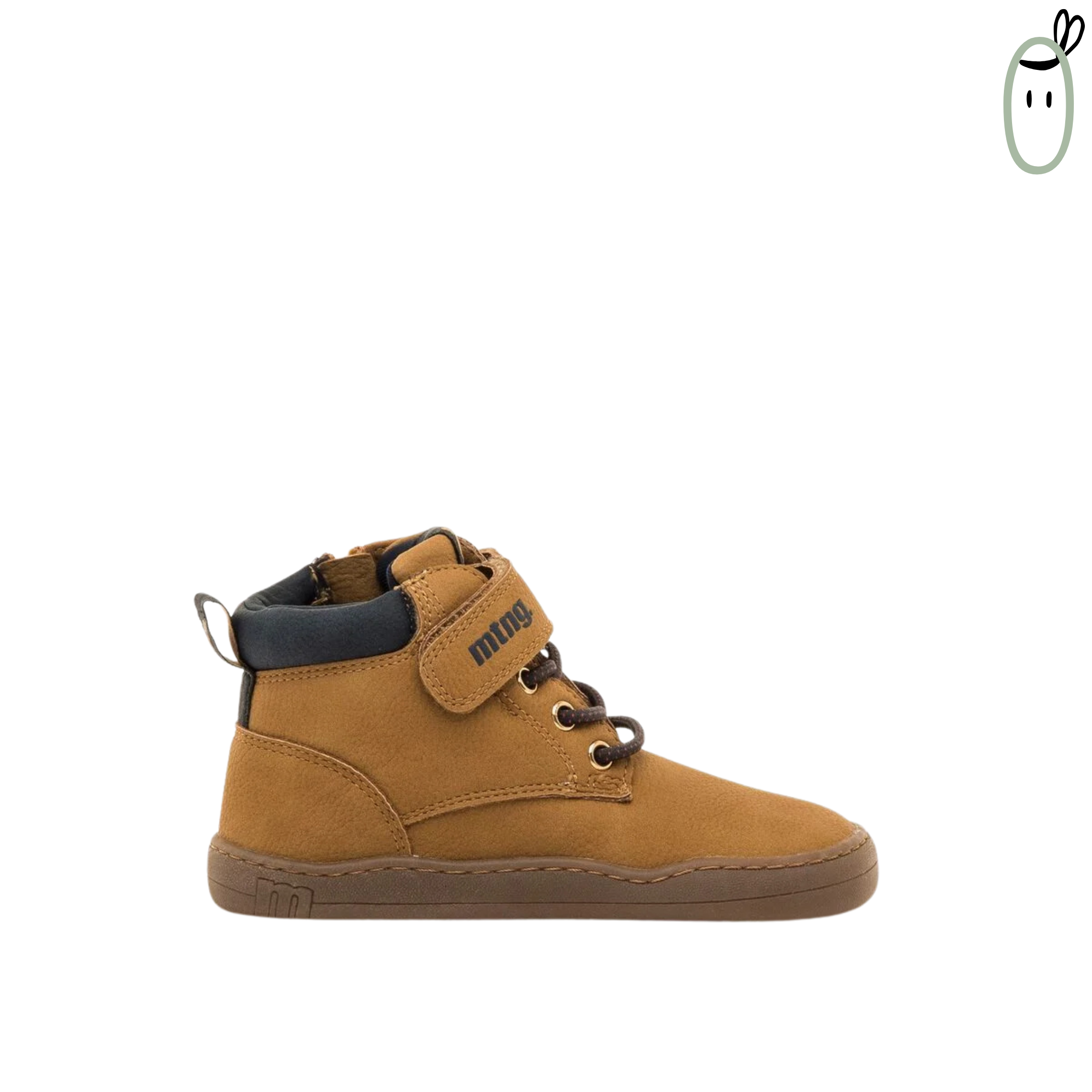 Botines barefoot Veganos Camel de Mustang Free