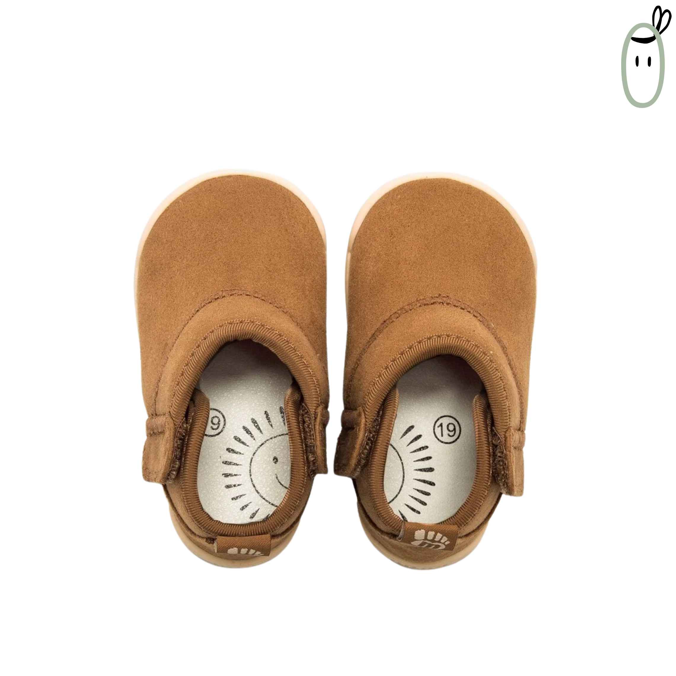 Botines barefoot Vegano Nuez Cuero de Mustang Free