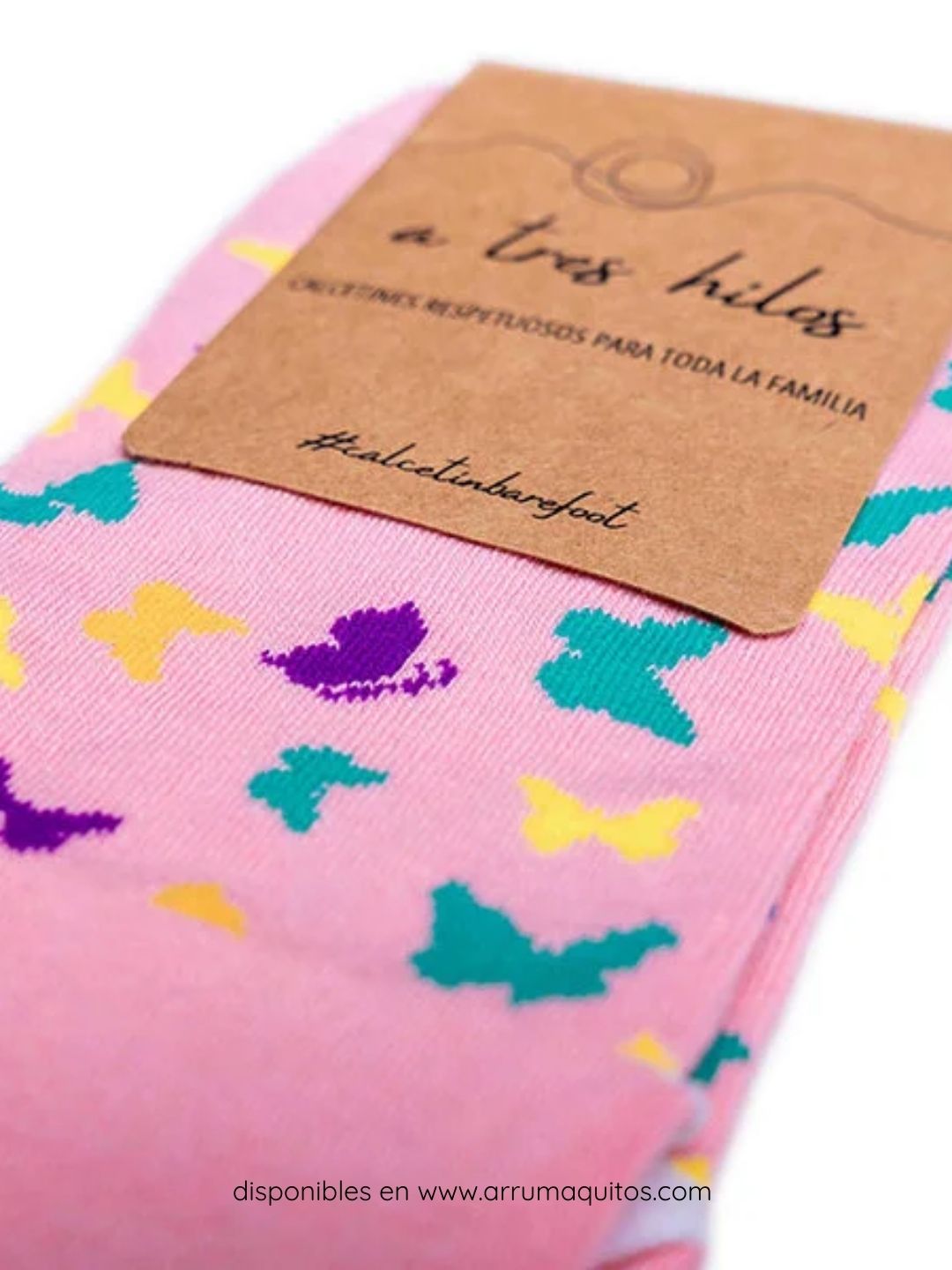 Calcetines Barefoot "Cine en el Frontón" de a Tres Hilos