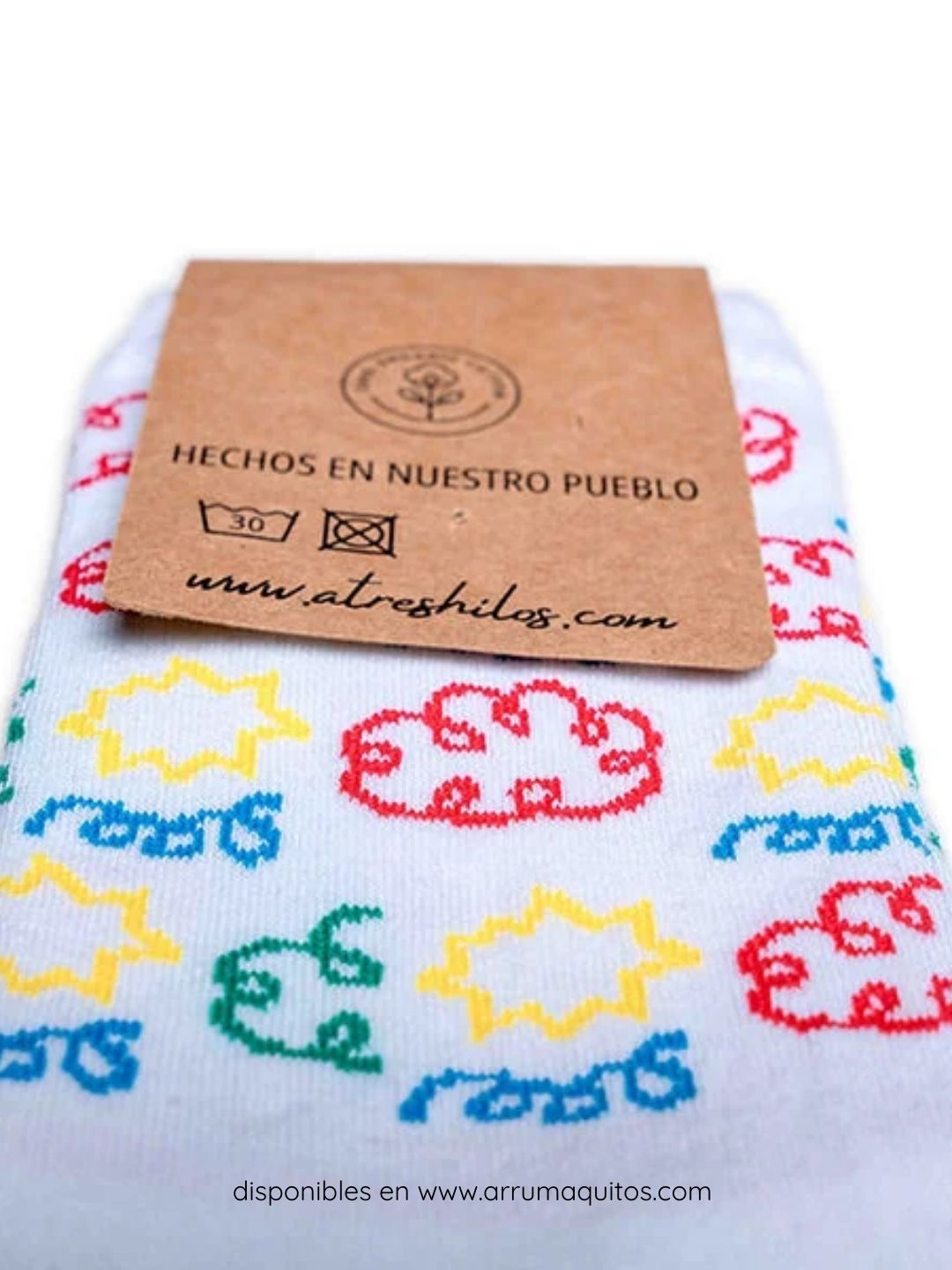 Calcetines Barefoot "Tormenta de Verano" de a Tres Hilos