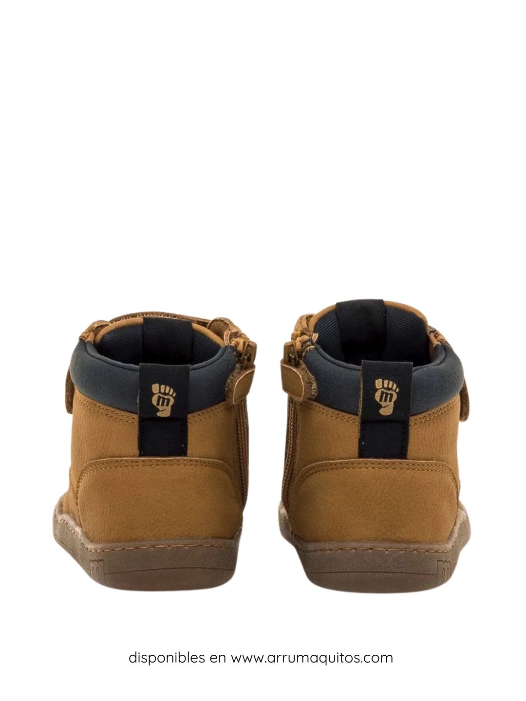 Botines barefoot veganos Camel de Mustang Free