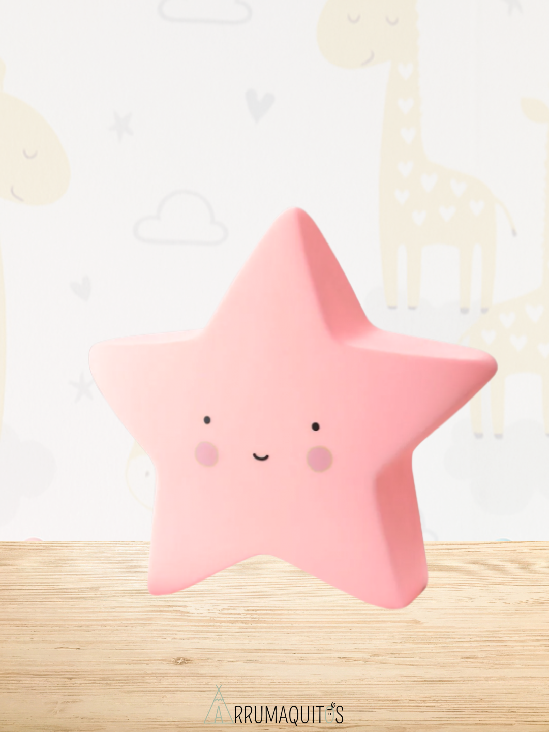 Lámpara personalizada estrella