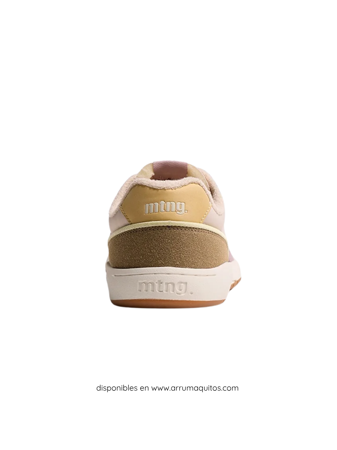 Zapatillas Barefoot Respetuosas Diario Mustang Free Apolo Crema Malva