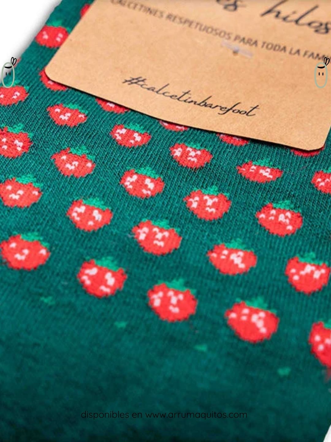 Calcetines Barefoot "Merienda en los Pinos" de a Tres Hilos