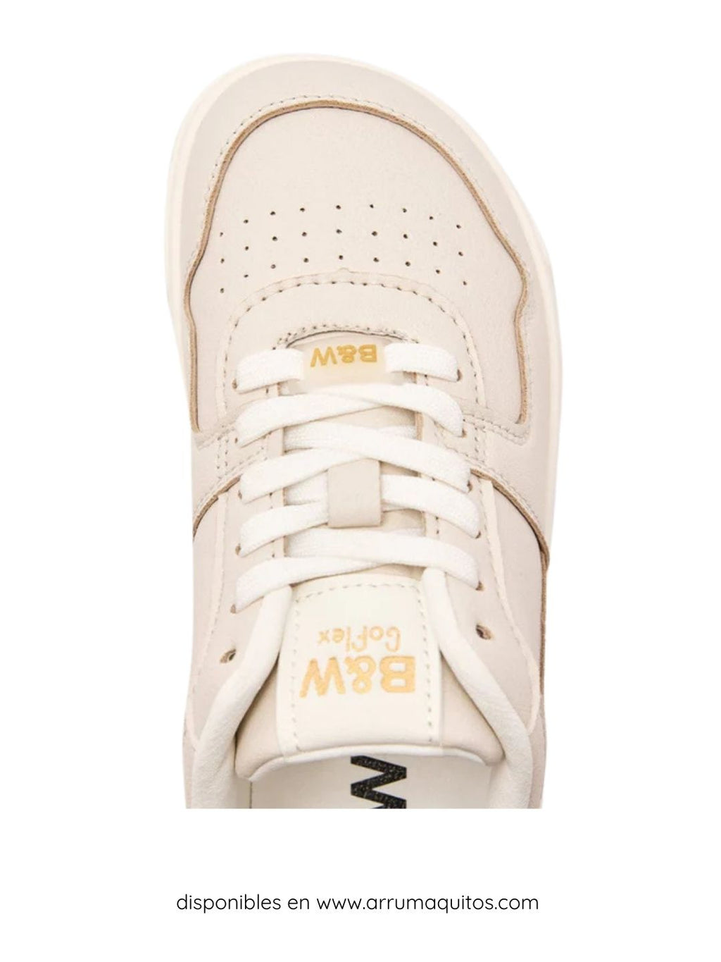 B&amp;W GoFlex Beige Low-Top Sneakers