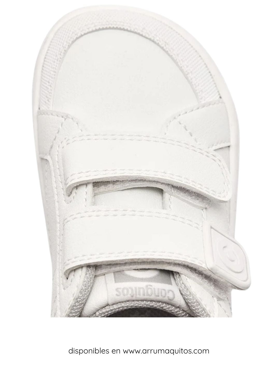 Deportivas respetuosas Colegiales Blancas de Conguitos GoFlex