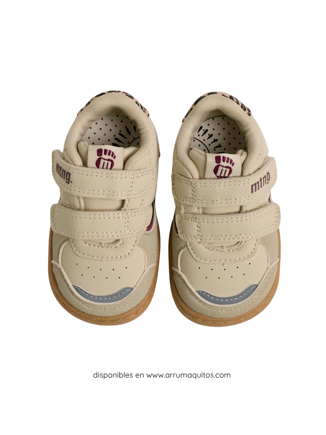 Zapatillas Barefoot Bebé Free Baby Beige Mustang