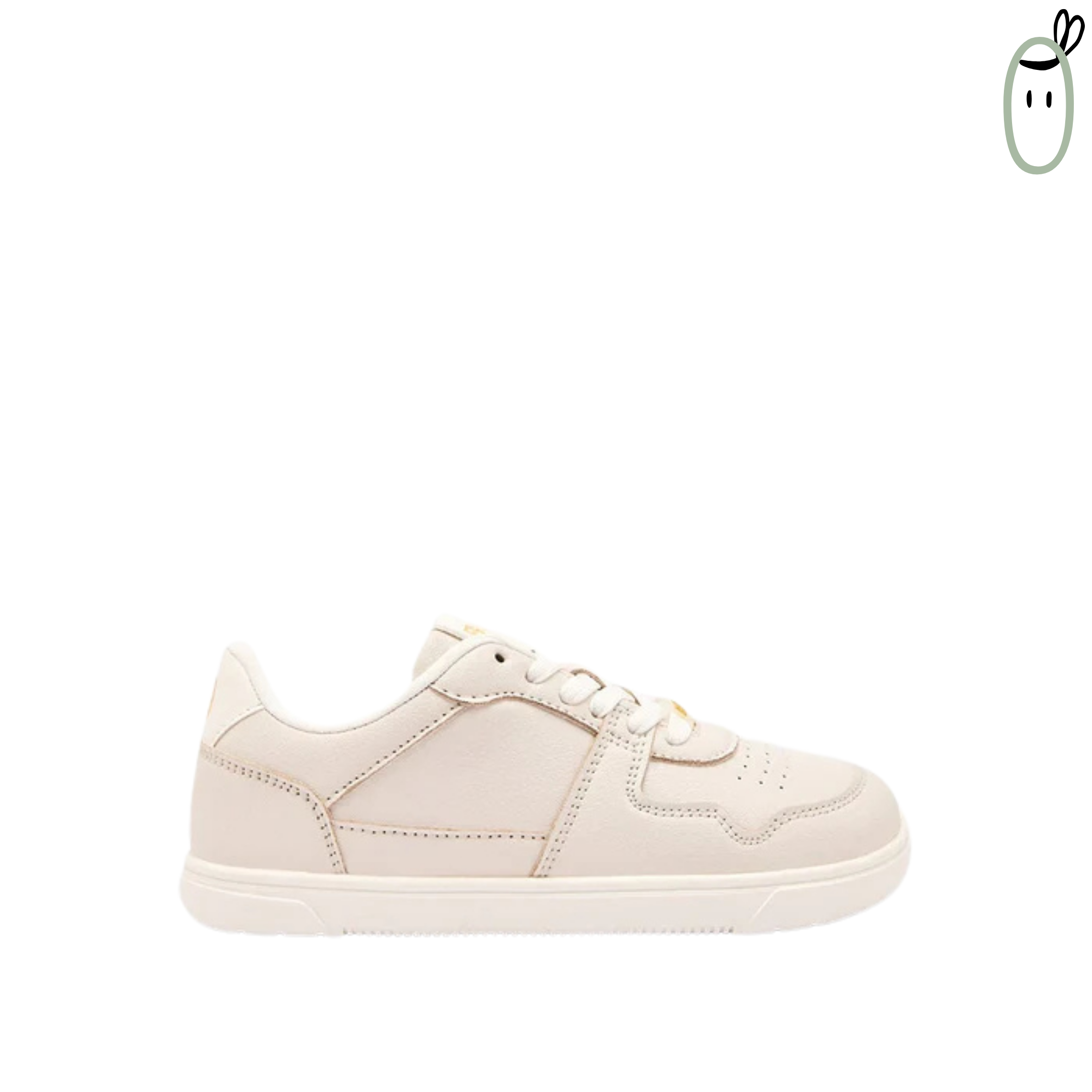 Zapatillas Bajas Respetuosas Beige de B&W GoFlex