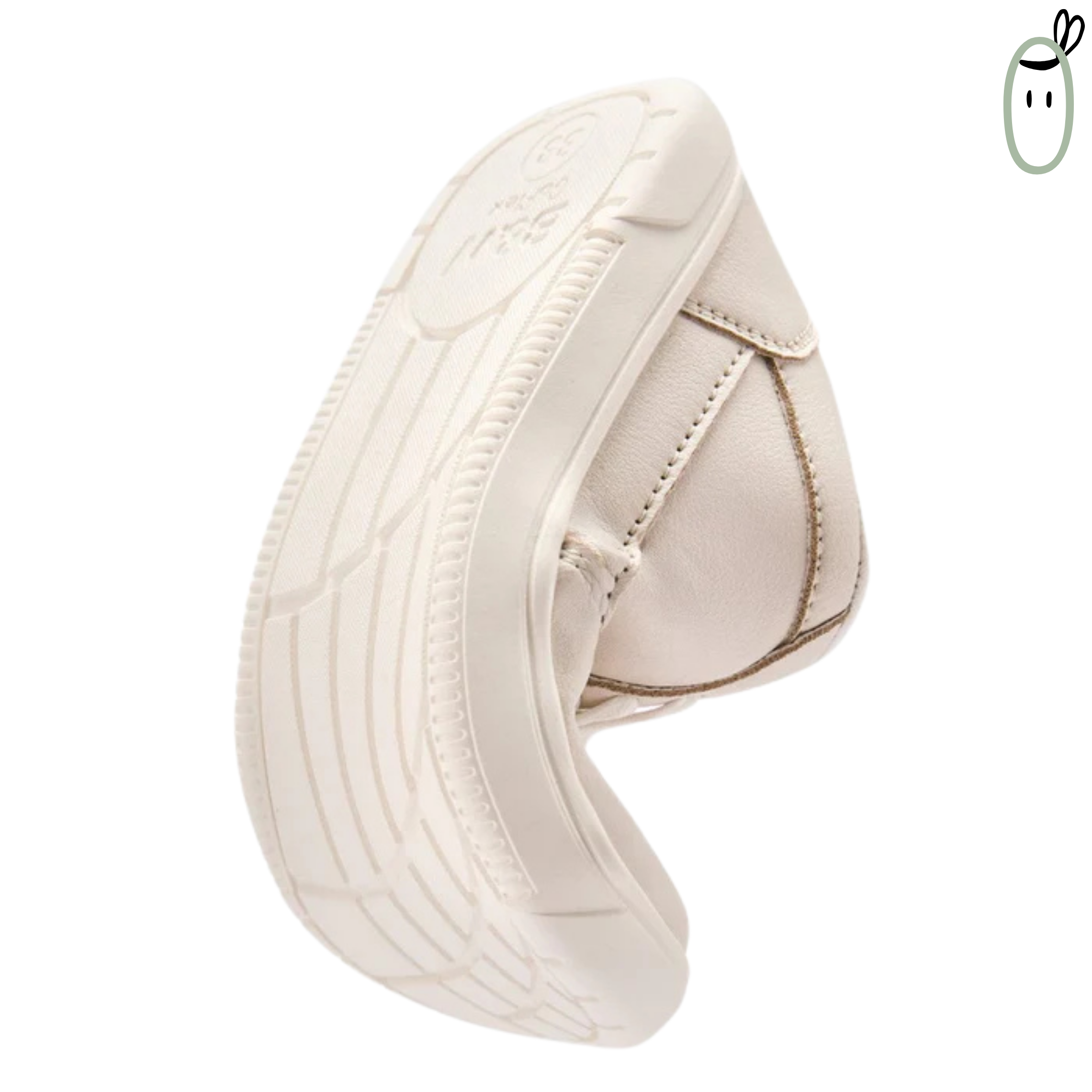 Zapatillas Bajas Respetuosas Beige de B&W GoFlex