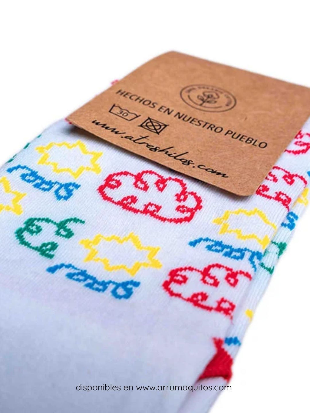 Calcetines Barefoot "Tormenta de Verano" de a Tres Hilos