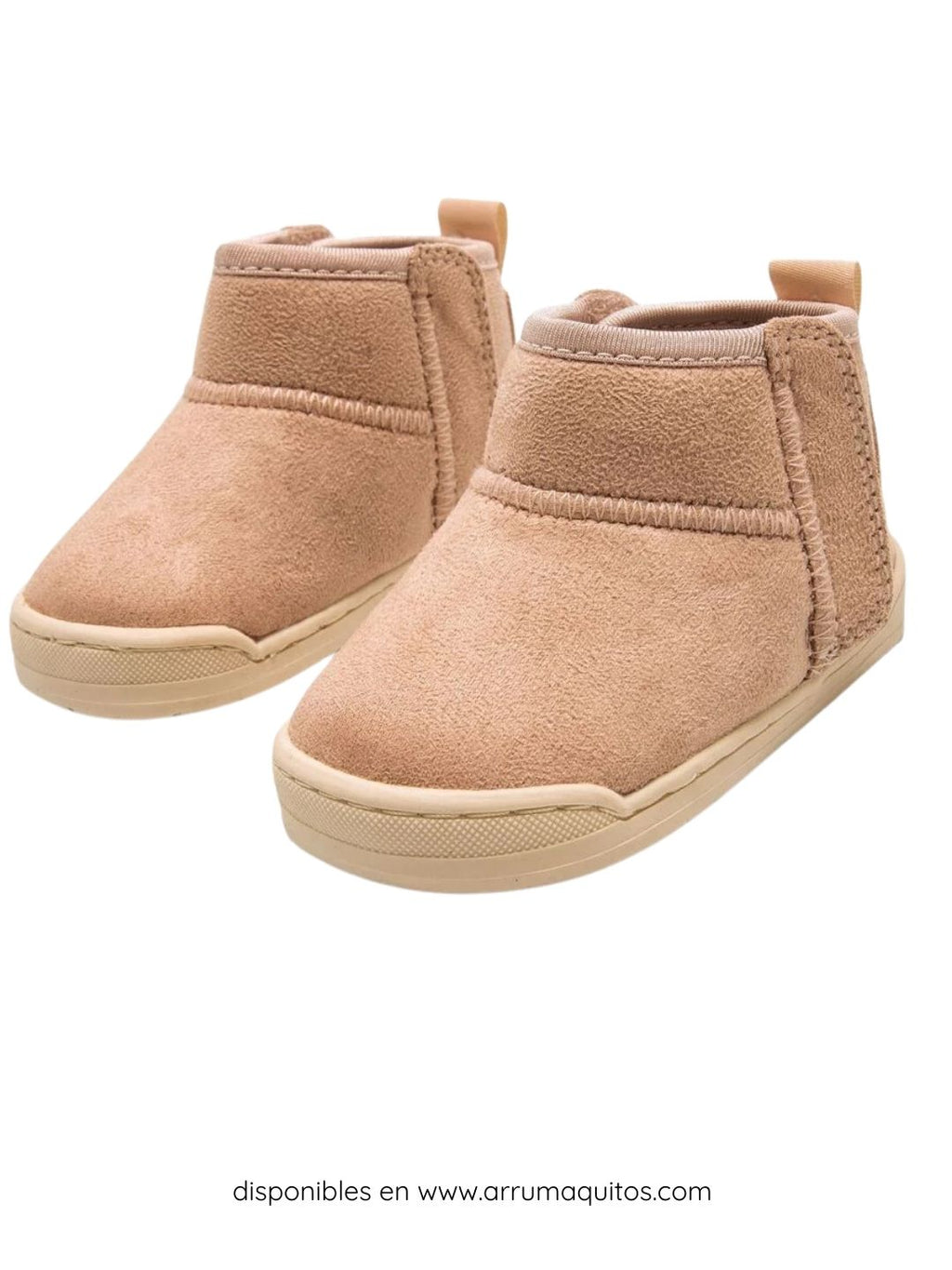 Botines barefoot veganos Nuez Nude de Mustang Free