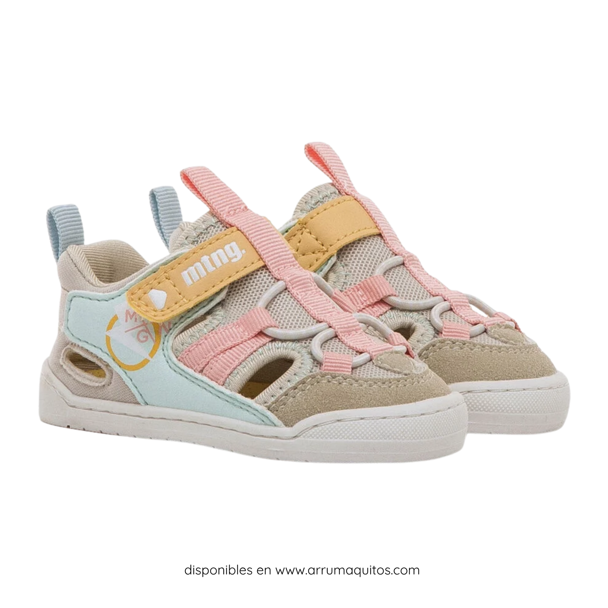 Sandalias Barefoot Primeros Pasos Verano 48908-C59335 Free Baby De Mustang