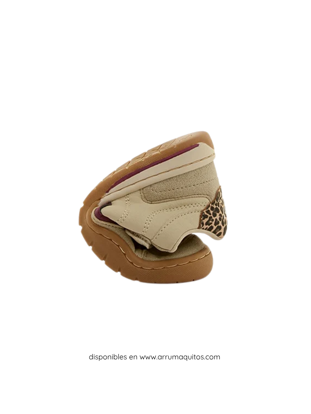 Zapatillas Barefoot Infantiles Mustang Free 49096 Crema