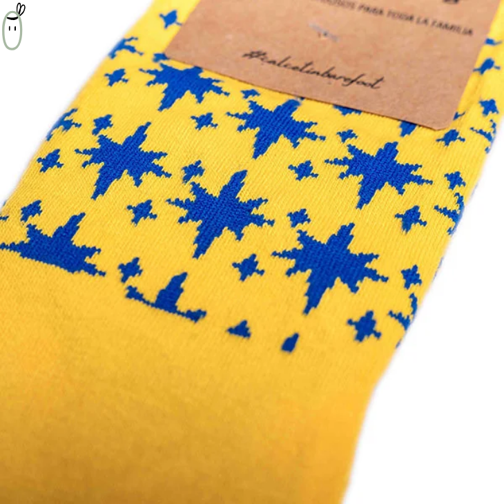 Calcetines Barefoot "A la Fresca" de A tres hilos