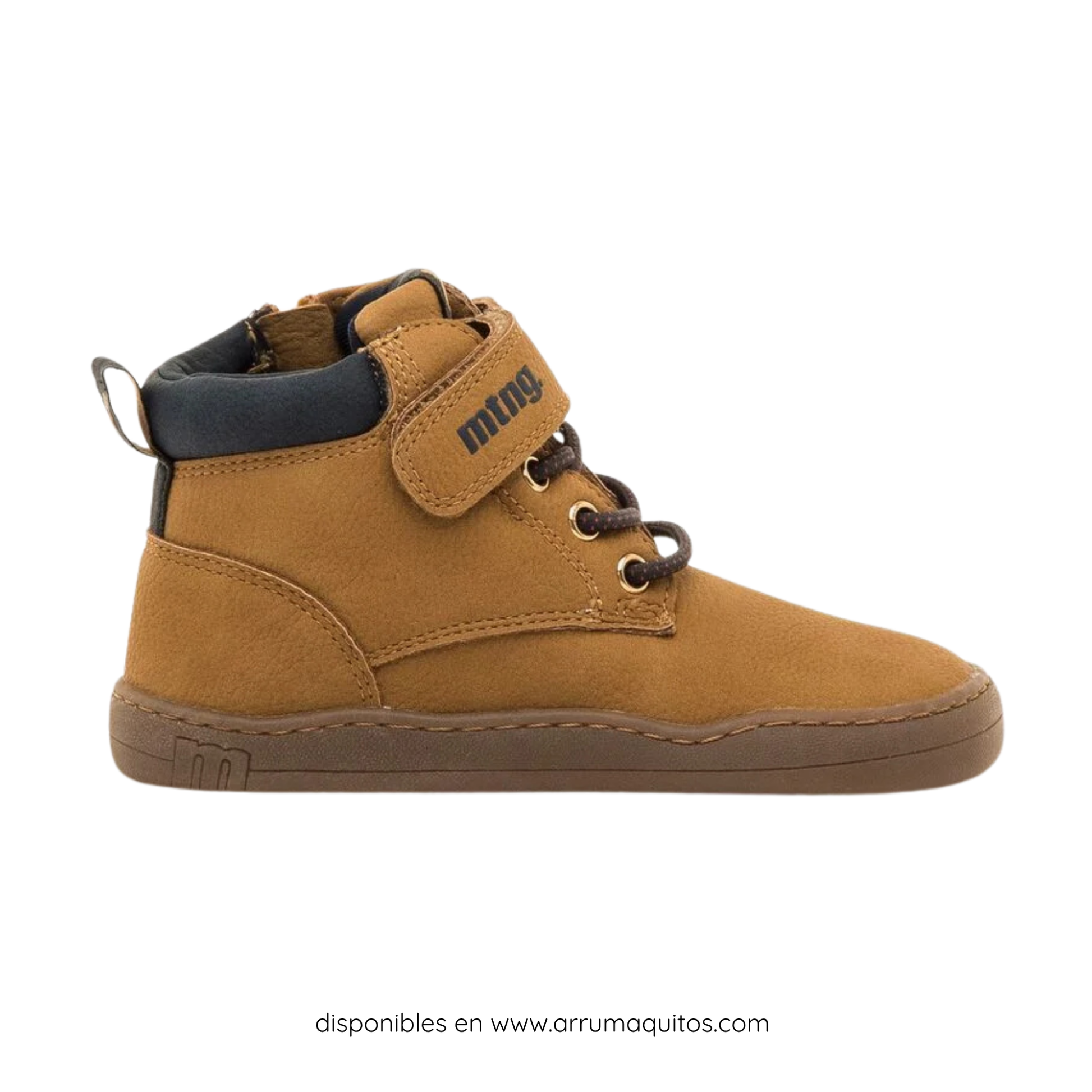 Camel Vegan Barefoot Boots by Mustang Free