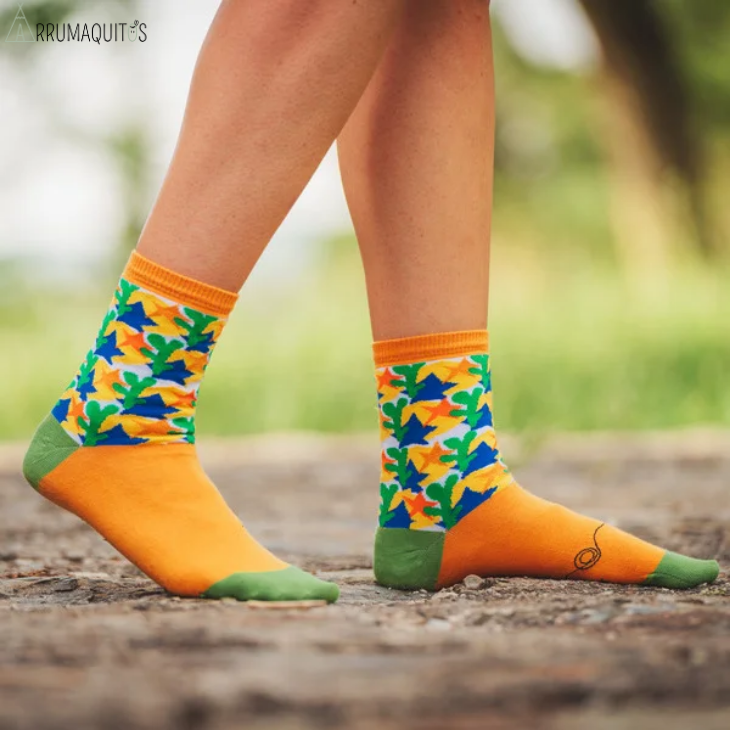 Calcetines Barefoot "Chupinazo" de A tres hilos