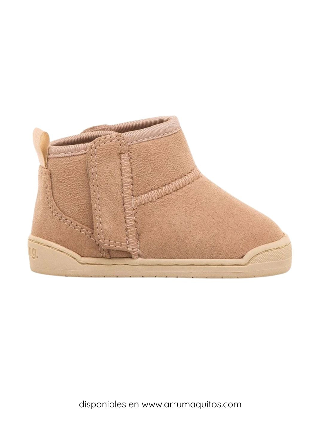 Botines barefoot veganos Nuez Nude de Mustang Free